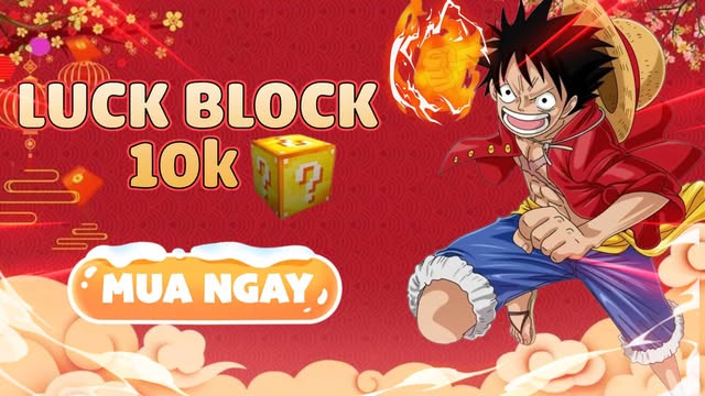 THỦ VẬN MAY LUCKY BLOCK 10K